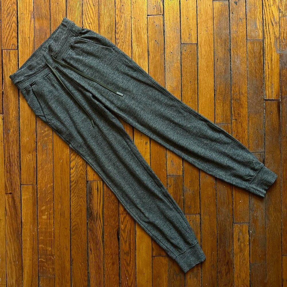 Lululemon Ready To Rulu Pant *29" Joggers Women 2 Heather Green Black Yoga